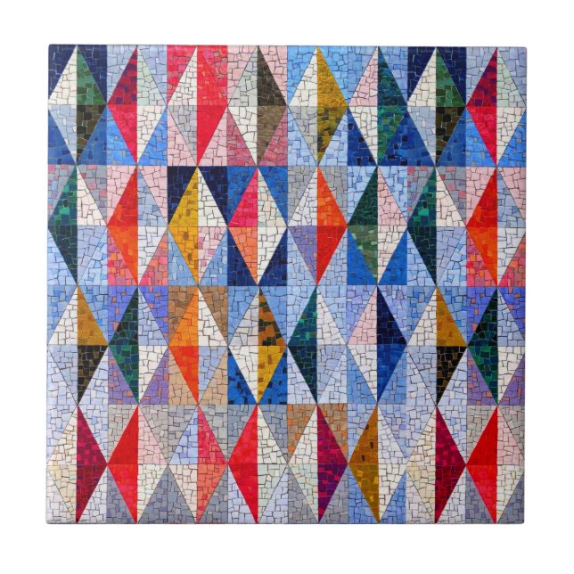 Art coloré effet mosaïque | Carreaux de céramique  (Devant)