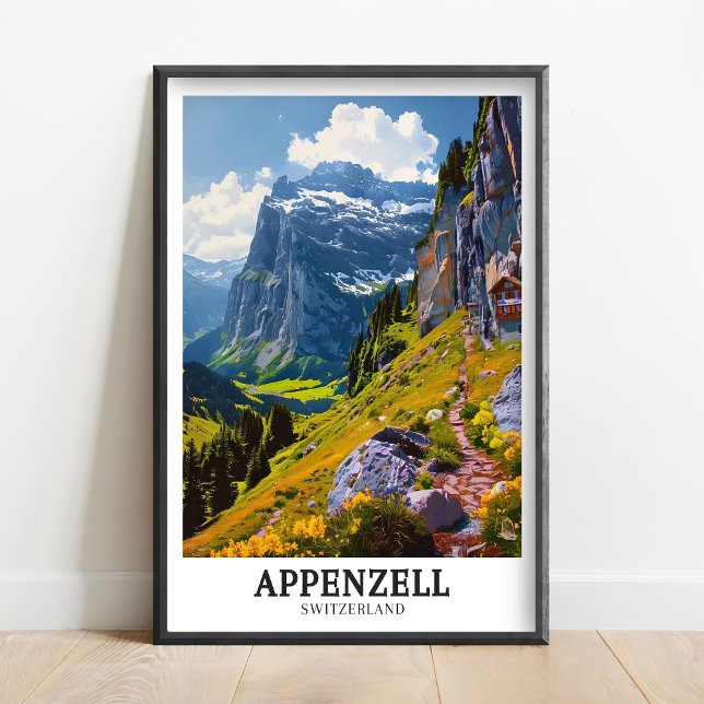Art d'Appenzell - Impression d'Appenzell Montagne  (Créateur téléchargé)
