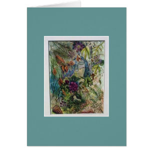 Art d'aquarelle de chapelet de Vierge Marie