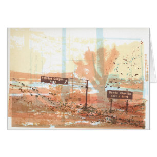 Art d'arbre de Joshua d'autoroute de vallée