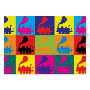 Art de bruit de trains