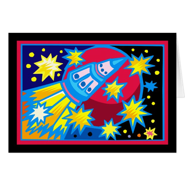 Art de bruit Rocket (Devant horizontal)
