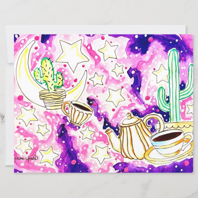 Art de cactus (Devant)