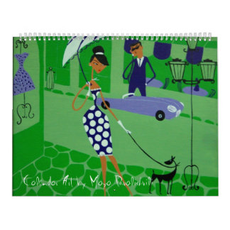 Art de calendrier par le Maya Dvalishvili