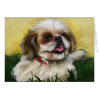 Art de chien de Shih Tzu - Sophie
