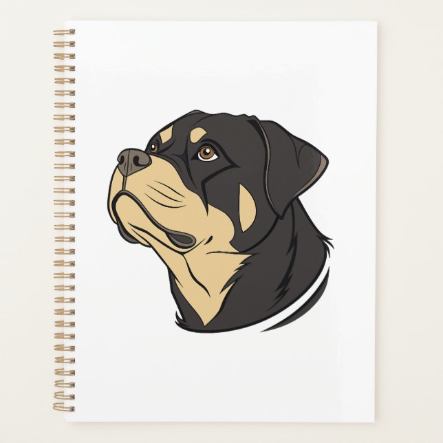 Art de chien Rottweiler (Devant)