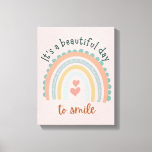 Art de citation motivante 1 - Impression sur toile