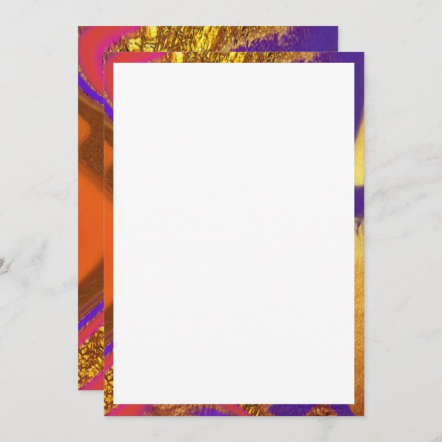 art de couleur vibratoire (Devant / Derrière)