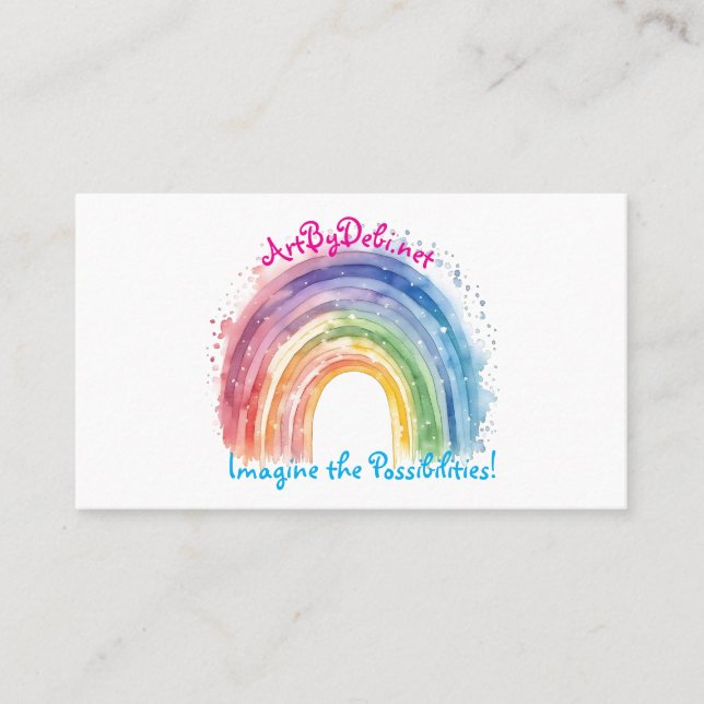 Art De Debi, Carte de visite (Devant)