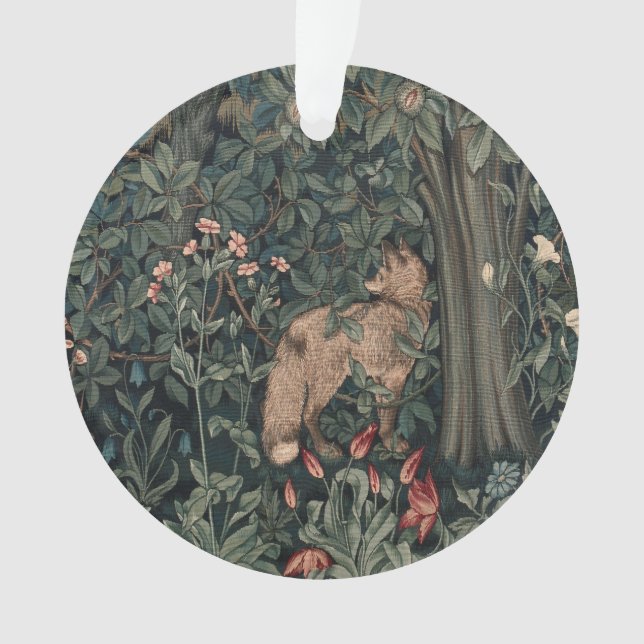 Art de faune de renard de verdure de William Morri (devant)