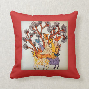 Art de Gond de Cutomizable - coussin de peinture