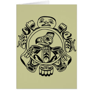 Art de Haida - conception de Haidia d'Américain de