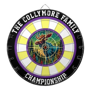 Art de la cible de la forêt d'orignaux