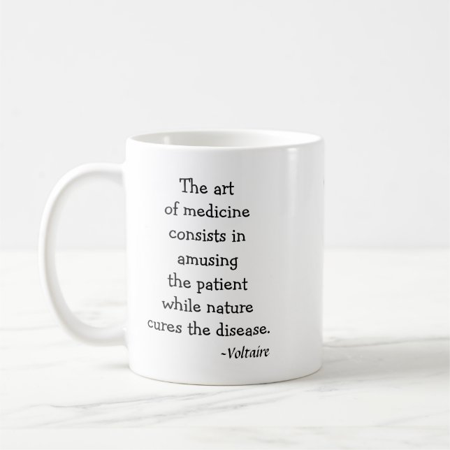 Art De La Médecine Mug Classique (Gauche)