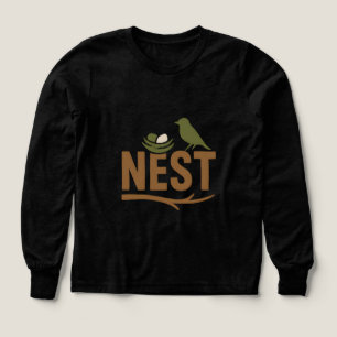 Art de la nature oiseau Nid Minimaliste