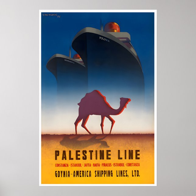 Art de la Palestine Impression Palestinienne Moyen (Devant)