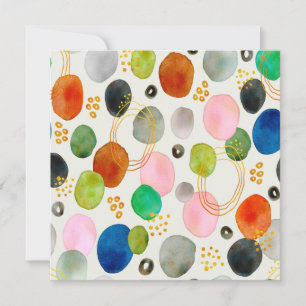 Art de la Parties scintillant d'or de galets Abstr