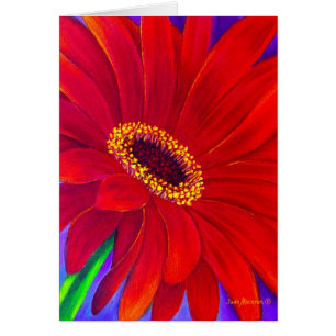 Art de la peinture à la Fleur de Gerber de la marg