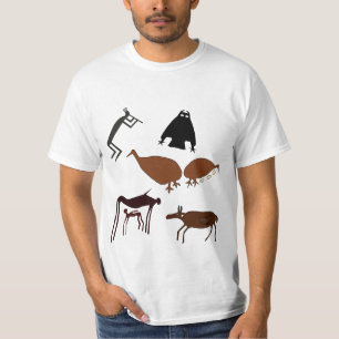 Art de la Terre Tribale antique - T-shirt Animaux 