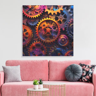 Art de la toile des engrenages