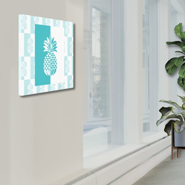 Art de l'ananas | Impression sur toile moderne sar (Créateur téléchargé)