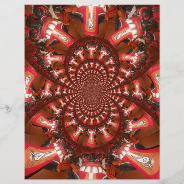Art de langue kaléidoscope Impression/graphique (Devant)
