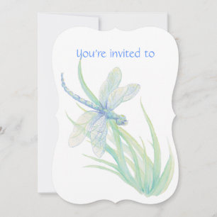 Art de l'aquarelle Invitation de service Memorial