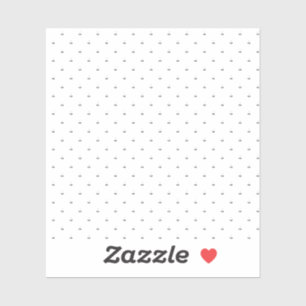 Art de ligne, Sticker en vinyle blanc Lilac person