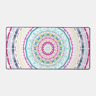 Art de mandala coloré vibrant