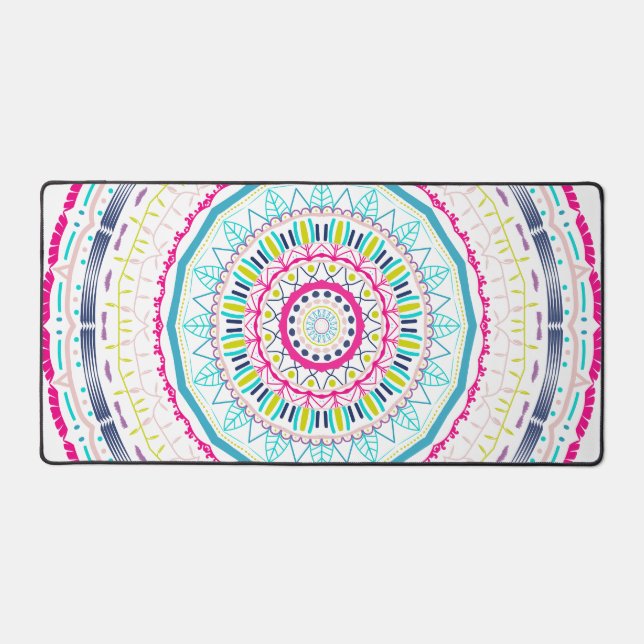 Art de mandala coloré vibrant (Recto)