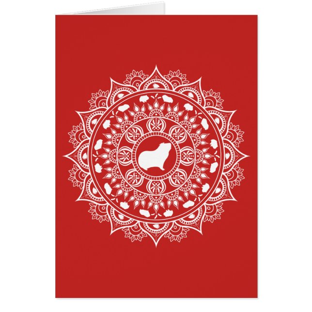 Art de mandala de cobaye (Devant)