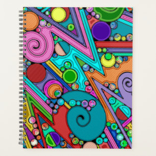 Art de motif peint à la main et numériquement 12