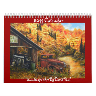 Art de paysage de 2011 calendriers par David Paul