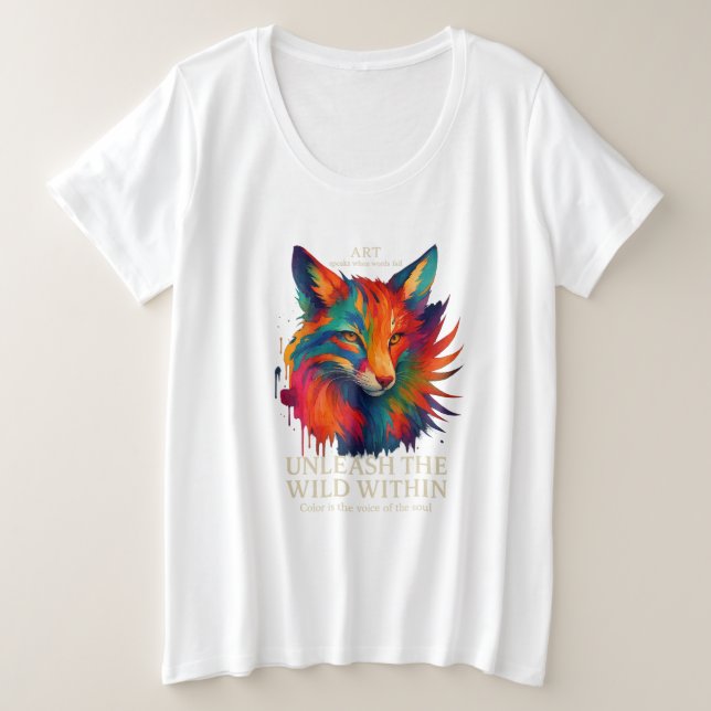 Art de Renard Coloré (Design devant)