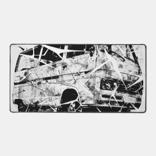 Art de rue urbain Abstrait Fourgonnette vintage br