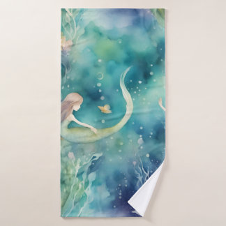 art de sirènes à l'aquarelle