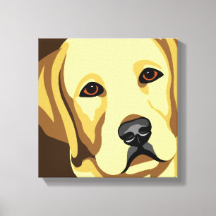 Art de toile de labrador retriever