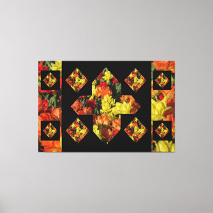 Art de toile d'oeillet Abstrait Plus Sign (60 X 40