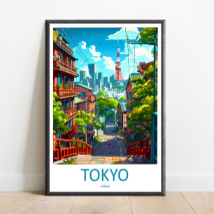 Art de voyage Japon Impression Murale Japon Art mu