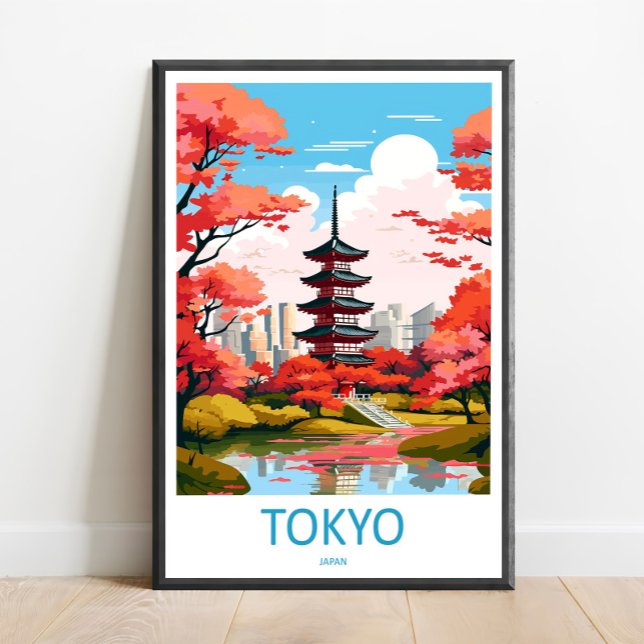 Art de voyage Japon Impression Murale Japon Suspen (Créateur téléchargé)