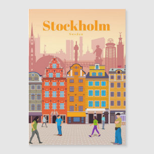 Art de voyage Voyage à Stockholm