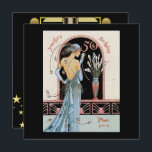 Art Déco 50E Anniversaire Gatsby Thème Invitations<br><div class="desc">J'espère que vous apprécierez ces grandes Invitations avec ce thème de Gatsby Art Déco 30e anniversaire. Vous pouvez modifier tous les renseignements personnels sur l'invitation pour répondre à vos besoins. Profitez-en ! https://www.zazzle.com/store/artzdizigns</div>
