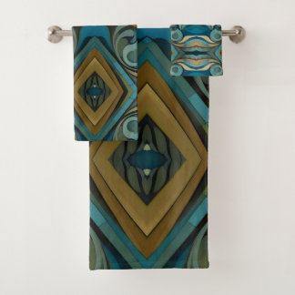Art Déco Abstrait Cubiste inspiré 9