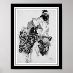 Art Déco Ballet Russes ca. 1922