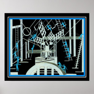 Art Déco 'Ballet satanique' - Aleksandra Ekster 19