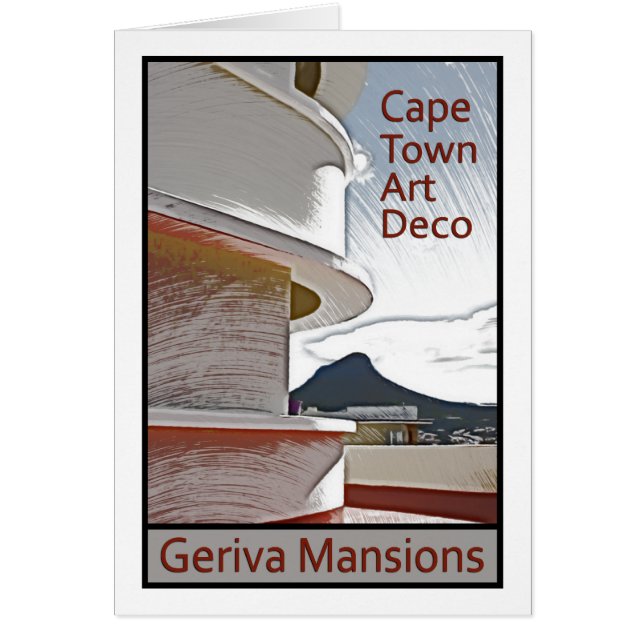 Art déco de Cape Town - manoirs de Geriva (Devant)