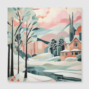 Art déco de Noël [ conception magnétique]