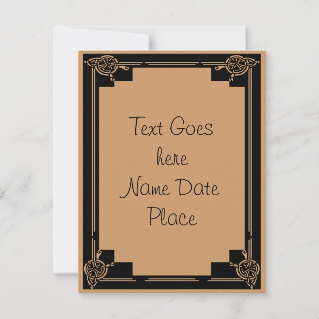 Art Deco Frame (Devant)