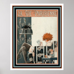 Art Déco La Vie Parisienne 16 x 20 Poster