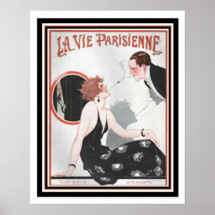 Art Déco La Vie Parisienne 16 x 20 Poster